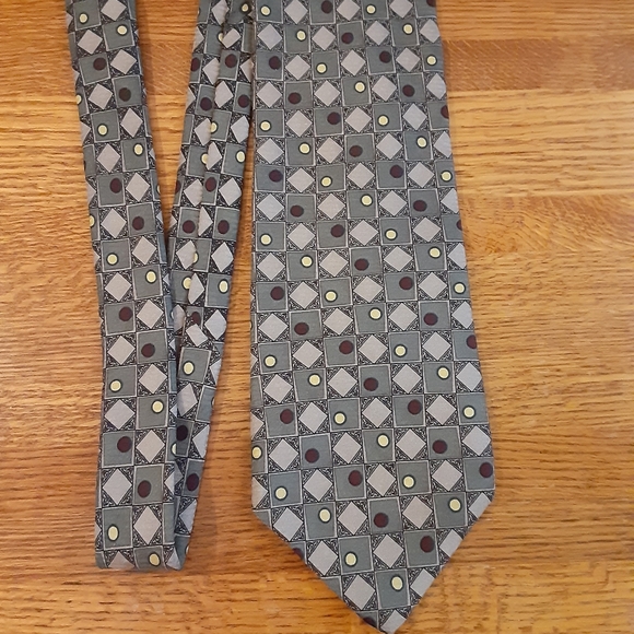 XMI for Nordstrom olive green and grey tie - Picture 4 of 4